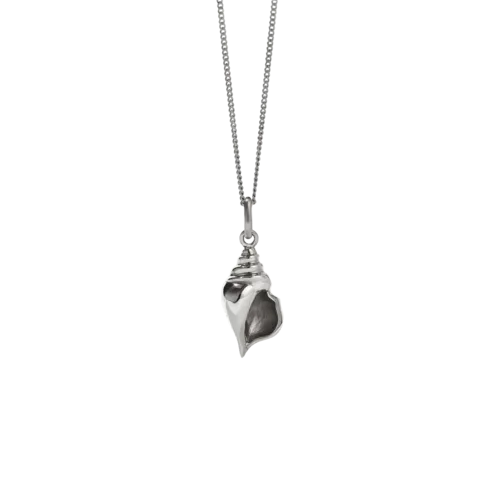 Meadowlark Jewellery Meadowlark - Conch Charm Necklace - Sterling Silver
