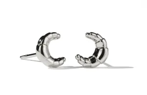Meadowlark Jewellery Meadowlark - Croissant Stud Earrings Silver