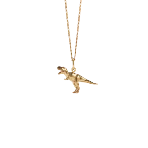 Meadowlark Jewellery Meadowlark - Dinosaur Charm Necklace Gold Plated