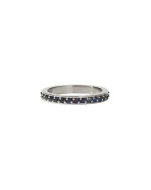Meadowlark Jewellery Meadowlark - Eternity band Blue Sapphire