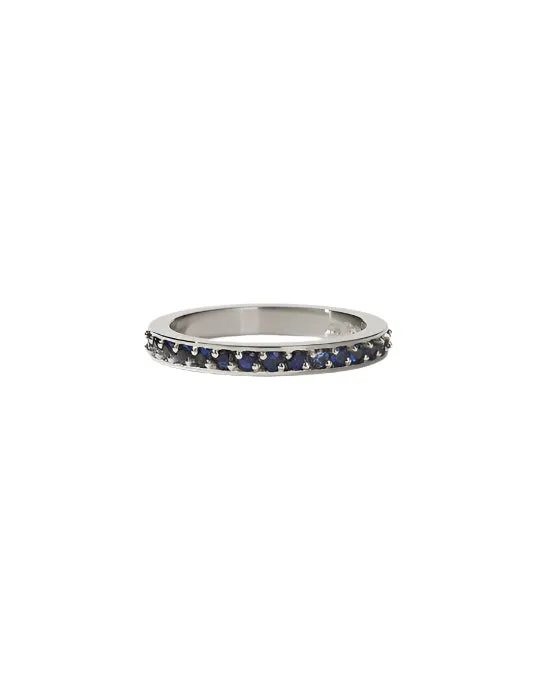 Meadowlark Jewellery Meadowlark - Eternity band Blue Sapphire