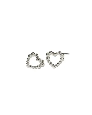 Meadowlark Jewellery Meadowlark - Fizzy Heart Studs SS