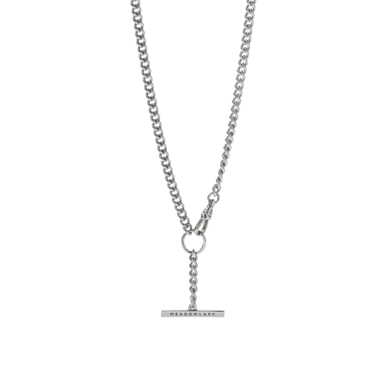 Meadowlark Jewellery Meadowlark - Fob Chain Necklace 46cm Silver