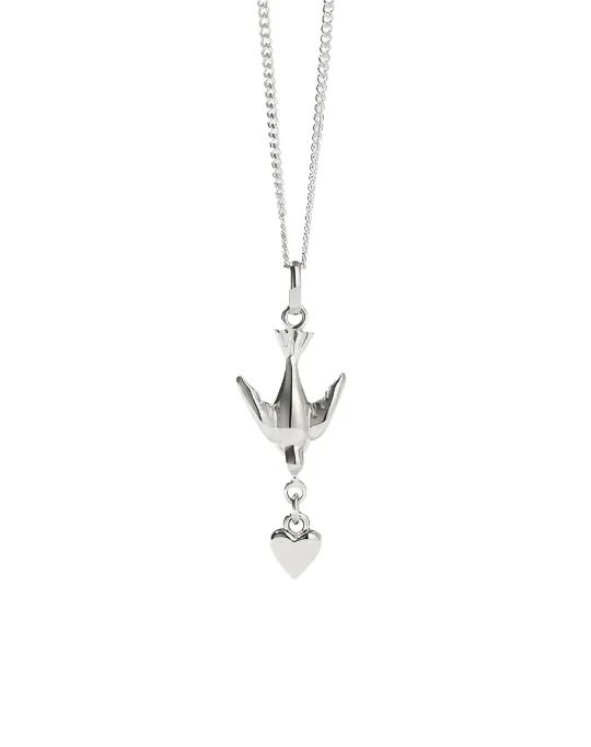 Meadowlark Jewellery Meadowlark - Love Dove Necklace Sterling Silver