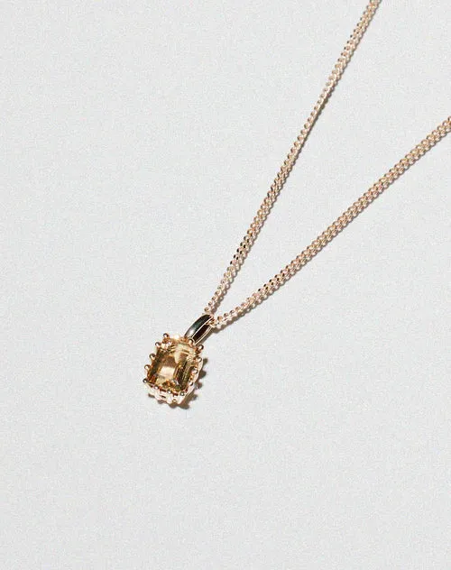 Meadowlark Jewellery Meadowlark - Lucia Necklace Sterling Silver/ Citrine