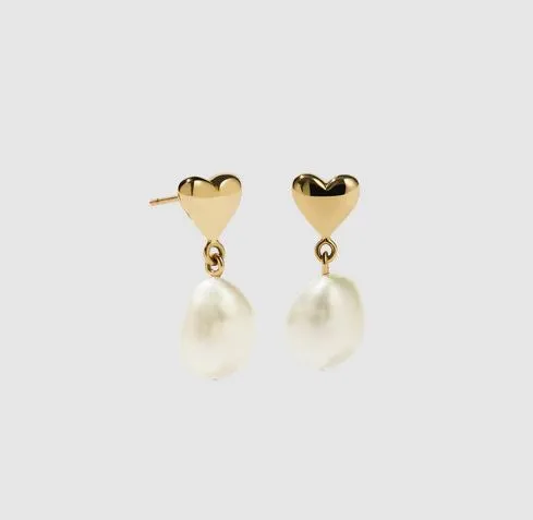 Meadowlark Jewellery Meadowlark - Mini Camille Pearl Drop Earrings