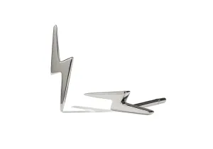 Meadowlark Jewellery Meadowlark - NELL Lightening Bolt Stud Earrings Silver