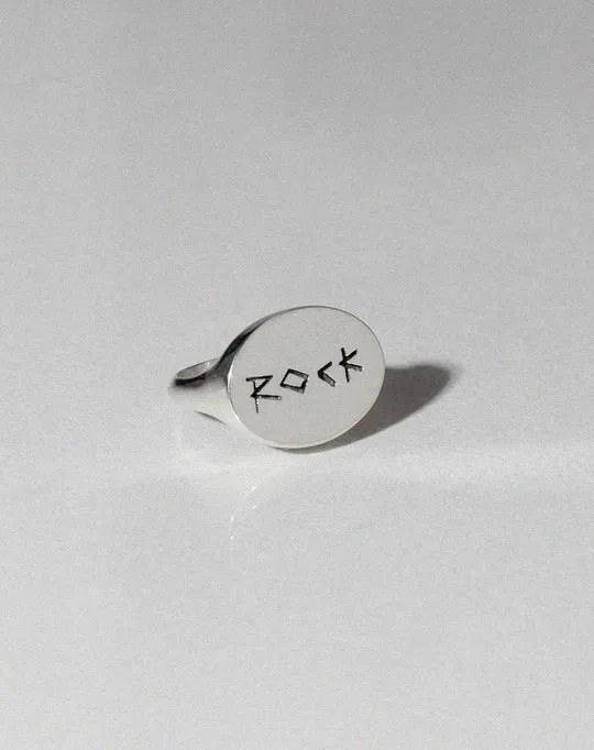 Meadowlark Jewellery Meadowlark - Nell Rock Ring Oxidised