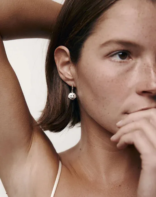 Meadowlark Jewellery Meadowlark - Nell Shell Signature Hoops