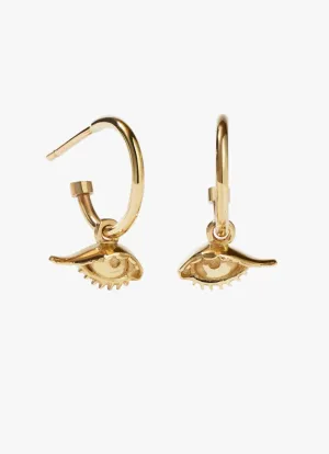 Meadowlark Jewellery Meadowlark - Proteger Signature Hoops - Gold Plate
