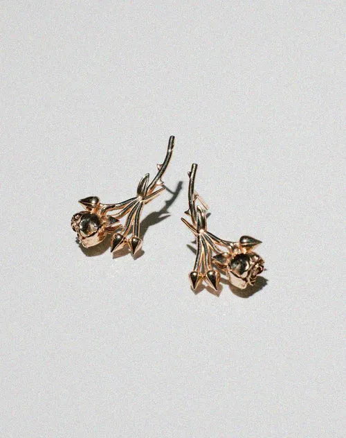 Meadowlark Jewellery Meadowlark - Rose Studs Sterling Silver