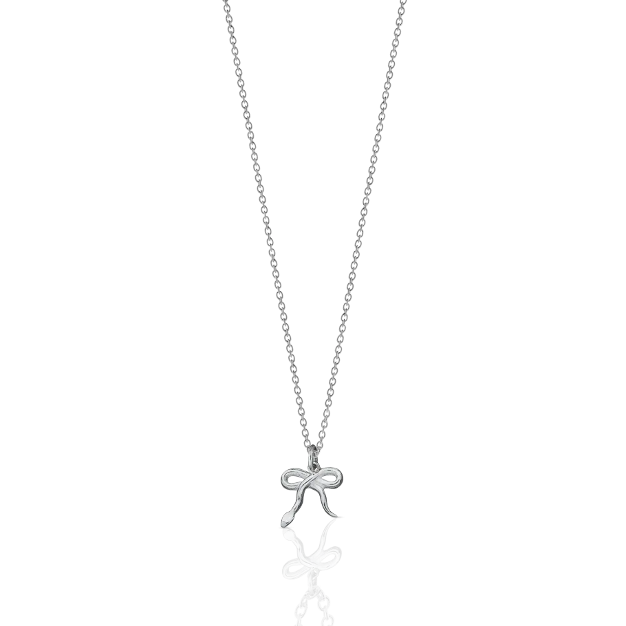 Meadowlark Jewellery Meadowlark Serpent Charm Necklace - Sterling Silver