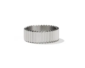 Meadowlark Jewellery Meadowlark Solaire Band Wide - Silver