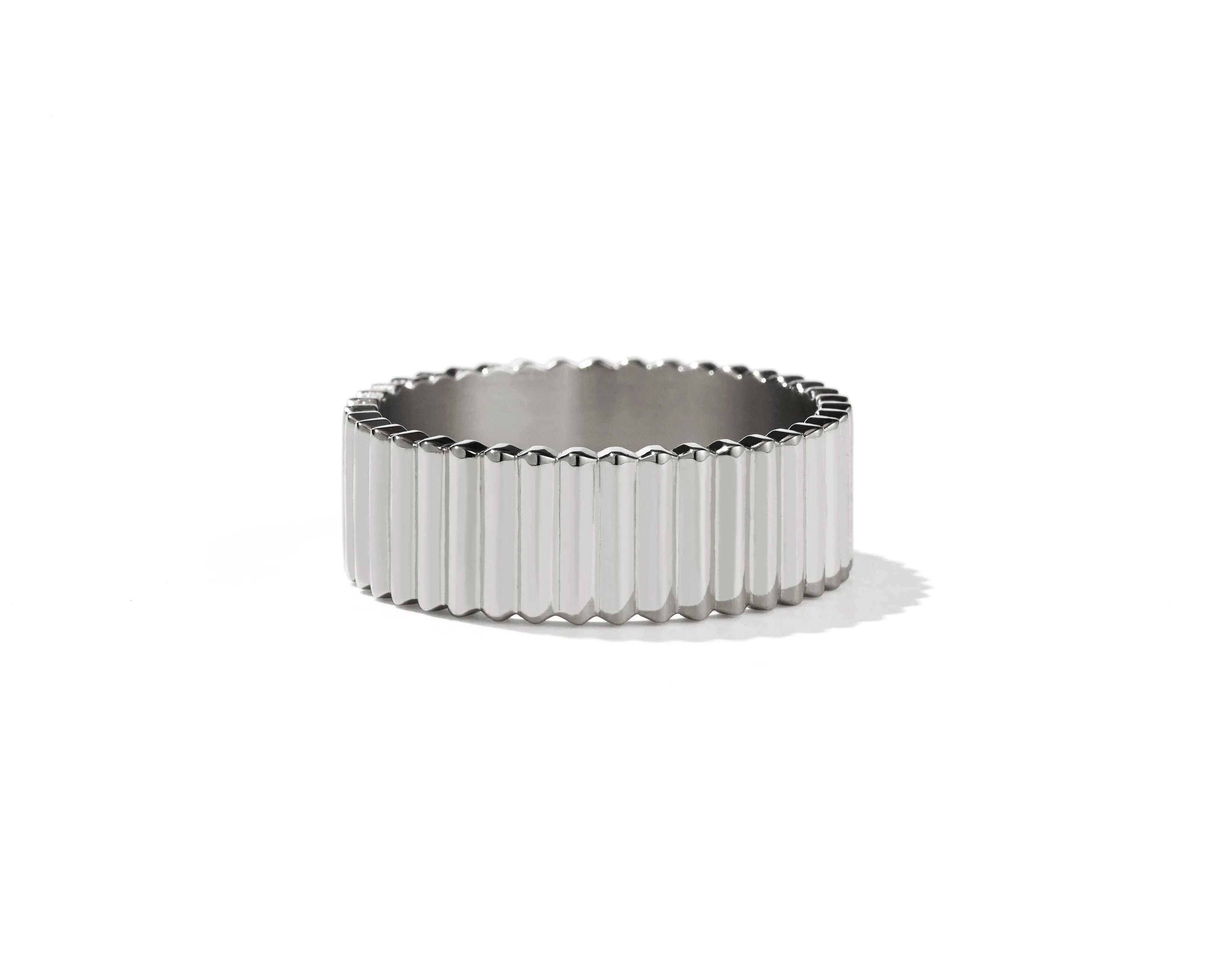 Meadowlark Jewellery Meadowlark Solaire Band Wide - Silver