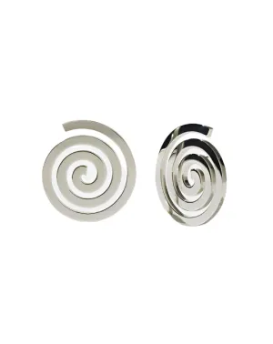 Meadowlark Jewellery Meadowlark - Spiral Earrings Large Sterling Silver