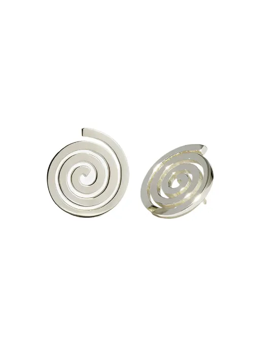 Meadowlark Jewellery Meadowlark -  Spiral Earrings Medium Sterling Silver