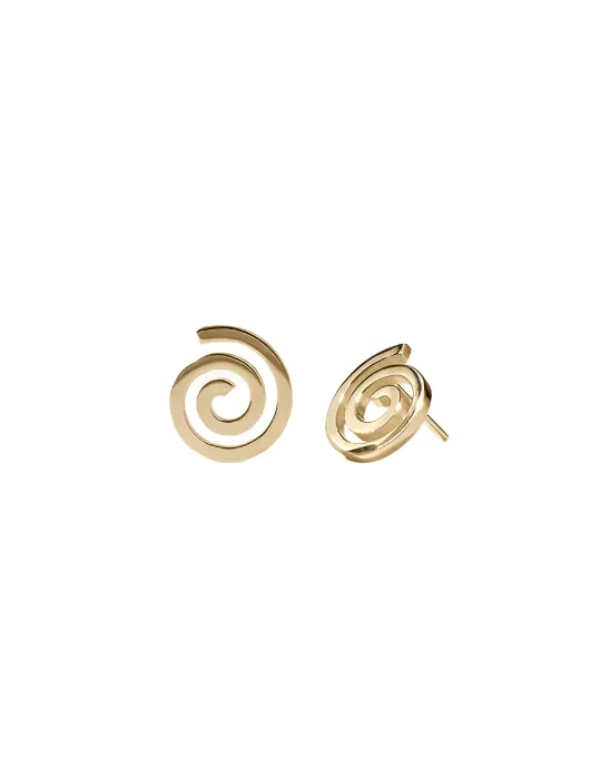 Meadowlark Jewellery Meadowlark - Spiral Studs GP