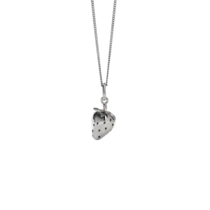 Meadowlark Jewellery Meadowlark - Strawberry Charm Necklace Silver