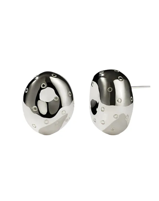 Meadowlark Jewellery Meadowlark - Strawberry Earrings Large Sterling Silver