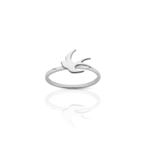 Meadowlark Jewellery Meadowlark Swallow Stacker Ring - Sterling Silver