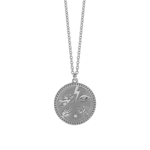 Meadowlark Jewellery Meadowlark - Tailsman Necklace - Sterling Silver - Reclaimed White Diamond
