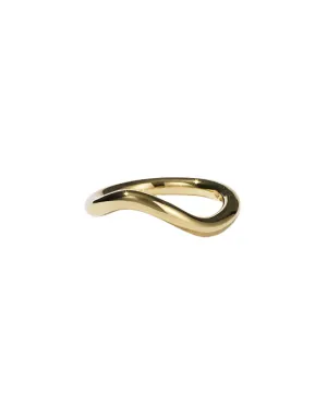 Meadowlark Jewellery Meadowlark - Twisted Halo Band 9ct Yellow Gold