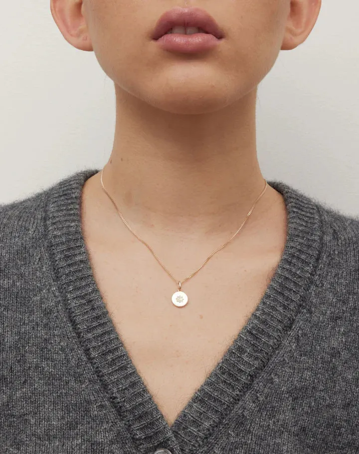 Meadowlark Jewellery Meadowlark - Violet Necklace in Sterling Silver & Blue Sapphire