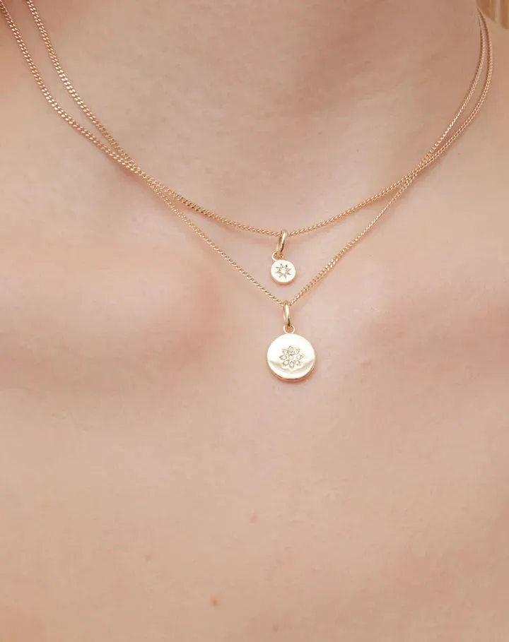 Meadowlark Jewellery Meadowlark - Violet Necklace in Sterling Silver & Blue Sapphire