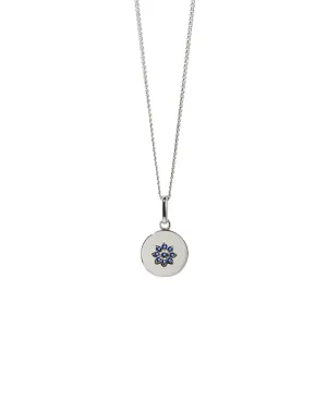 Meadowlark Jewellery Meadowlark - Violet Necklace in Sterling Silver & Blue Sapphire