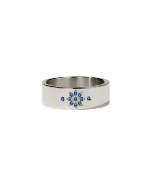 Meadowlark Jewellery Meadowlark - Violet Ring in Sterling Silver & Blue Sapphire