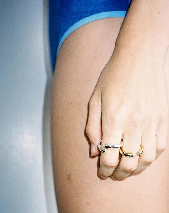 Meadowlark Jewellery Meadowlark - Wave Ring Sterling Silver