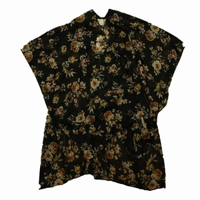 Mia Joy Girls Black Floral Blouse ruffle tops girls, long sleeve tees girls