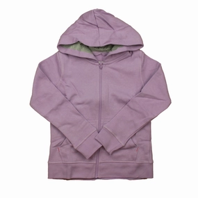 Mightly Girls Lilac Hoodie ruffle tops girls, long sleeve tees girls
