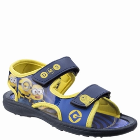 Minions Minions Touch Fastening Sandal Kids Athletic Shoes,Toddler Sports Shoes,Youth Casual Shoes