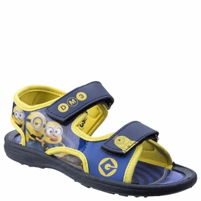Minions Minions Touch Fastening Sandal Kids Athletic Shoes,Toddler Sports Shoes,Youth Casual Shoes