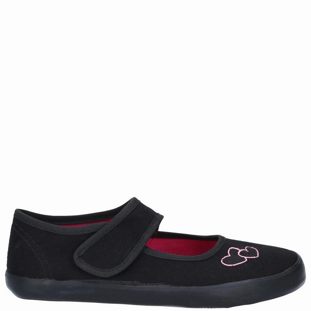 Mirak Bar Touch Fastening Plimsoll Girls Sneakers Girls Running Shoes
