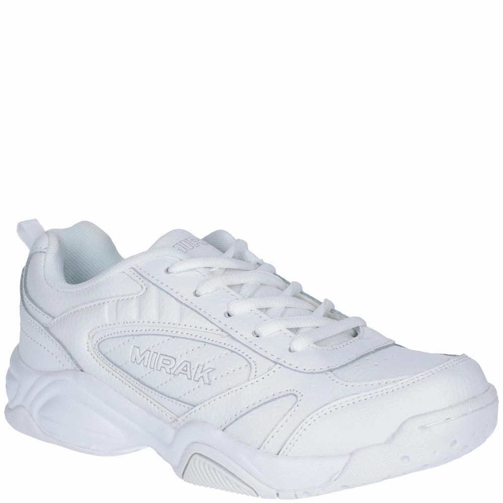 Mirak Contender Lace Trainer Lightweight Running Shoes,Slip On Athletic Shoes,Breathable Workout Shoes