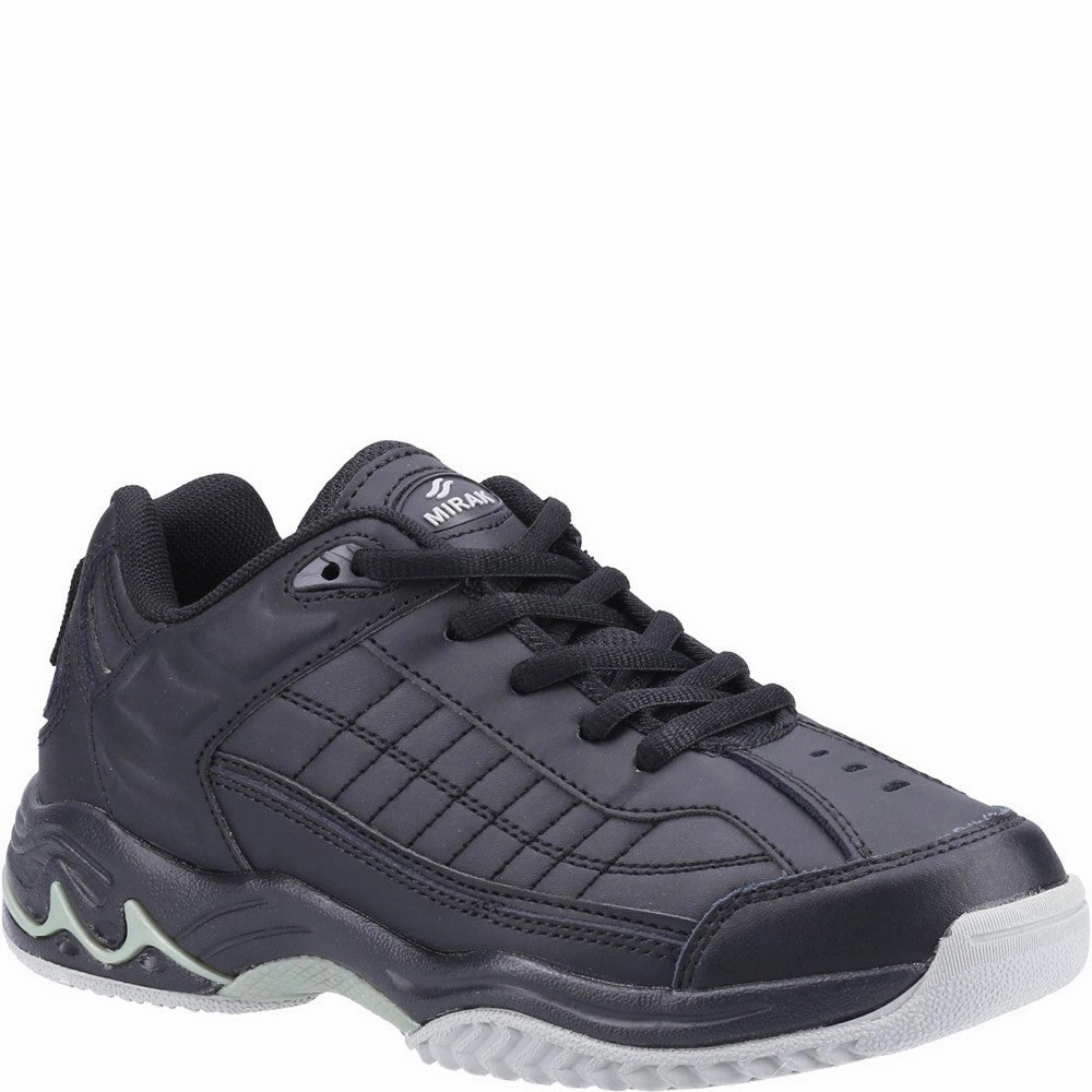 Mirak Contender Lace Trainer Lightweight Running Shoes,Slip On Athletic Shoes,Breathable Workout Shoes