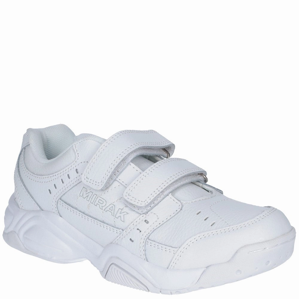 Mirak Contender Touch Fastening Trainer Lightweight Running Shoes,Slip On Athletic Shoes,Breathable Workout Shoes