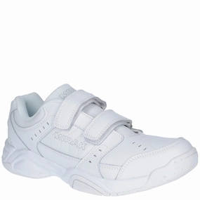 Mirak Contender Touch Fastening Trainer Lightweight Running Shoes,Slip On Athletic Shoes,Breathable Workout Shoes