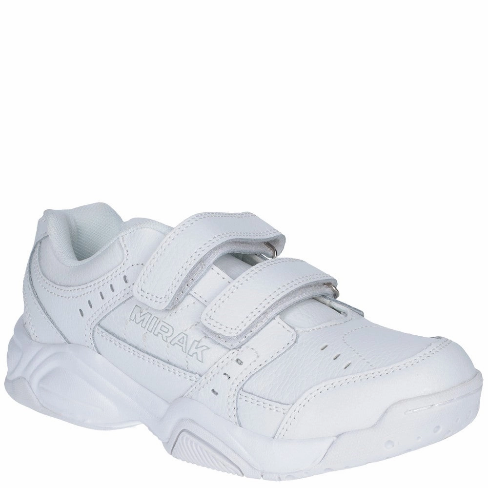 Mirak Contender Touch Fastening Trainer Lightweight Running Shoes,Slip On Athletic Shoes,Breathable Workout Shoes