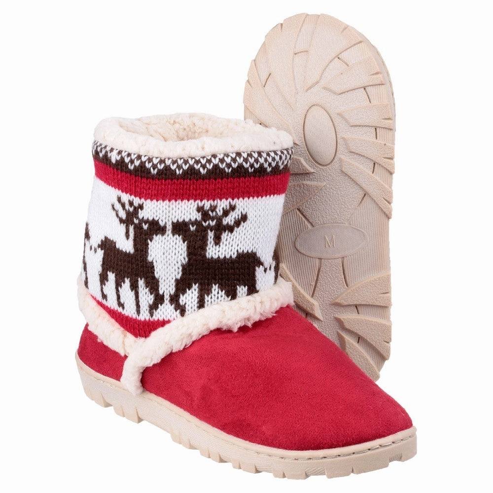 Mirak Denmark Jnr Pull On Bootie Slipper Girls Sneakers Girls Running Shoes