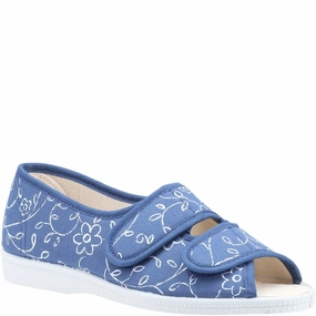 Mirak Molly Canvas Sandal Lightweight Running Shoes,Slip On Athletic Shoes,Breathable Workout Shoes