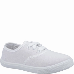 Mirak Plimsolls White Medium Kids Athletic Shoes,Toddler Sports Shoes,Youth Casual Shoes