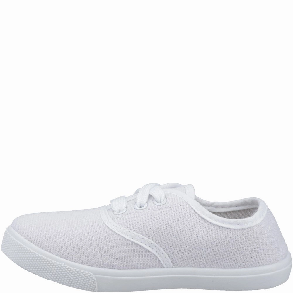 Mirak Plimsolls White Small Girls Sneakers Girls Running Shoes