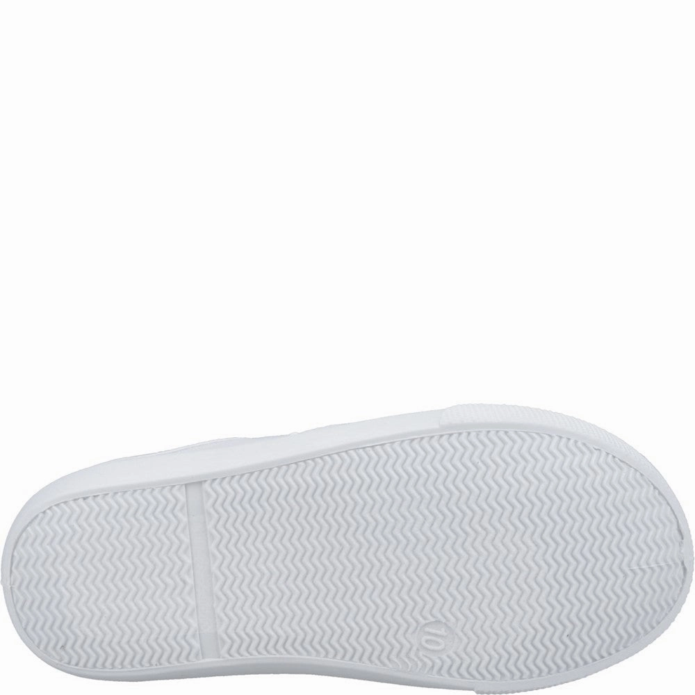 Mirak Plimsolls White Small Girls Sneakers Girls Running Shoes
