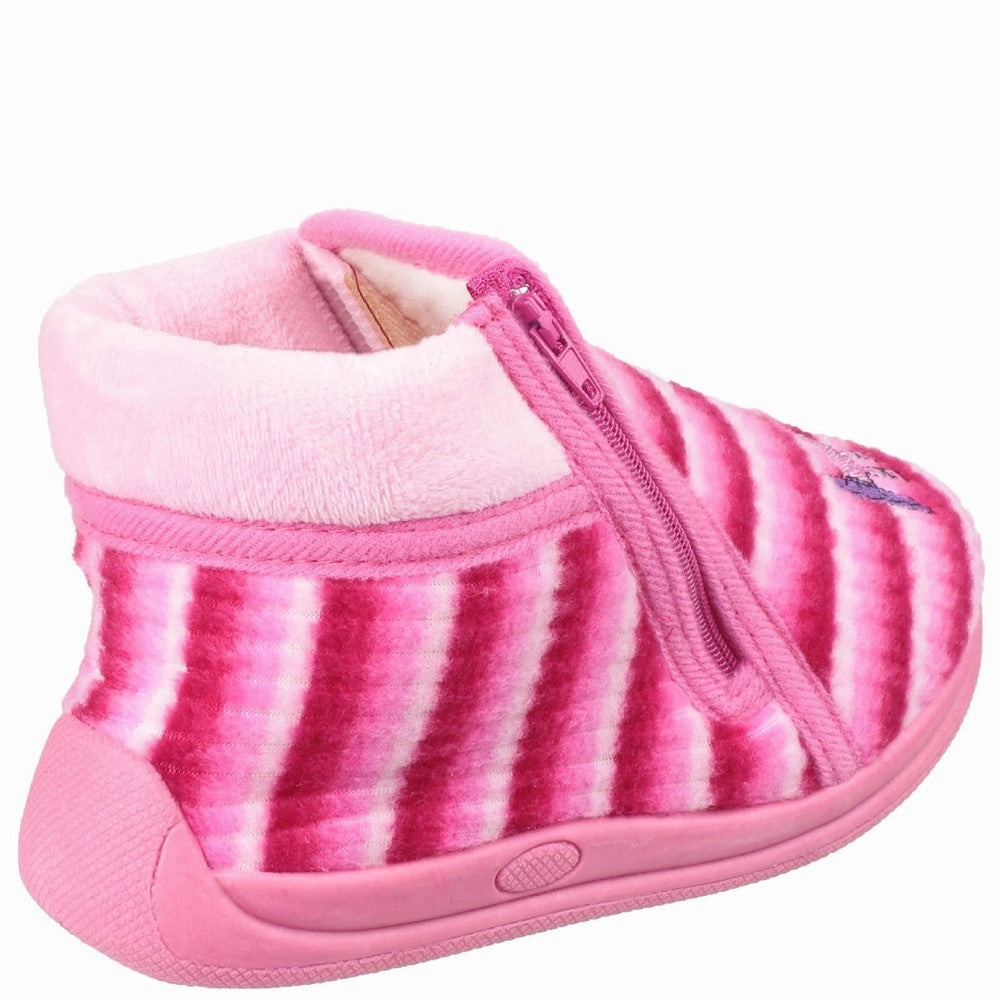 Mirak Safari Zip Up Bootie Slipper Boys SneakersBoys Running Shoes