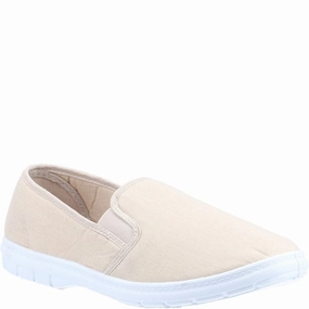 Mirak Tommy Canvas Slip On Shoe Basketball Shoes, Running Shoes