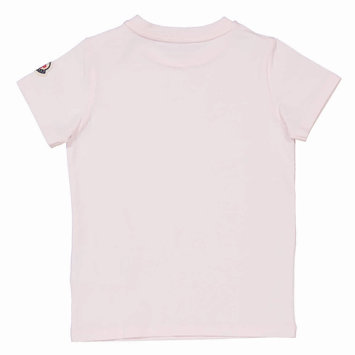 Moncler Girls Logo-Print Crew Neck T-Shirt Girls Tunic Top