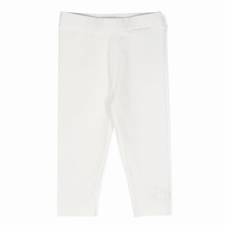 Moncler Kids Logo-Lettering Jersey Leggings girls workout sets, yoga pants girls